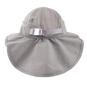 Gorra de Pescador Ajustable de Algodón 100% Azul Marino con Logotipo Personalizado para Niños y Niñas de 3 a 6 Años con Diseños de Hojas de Dibujos Animados - Product Image 3