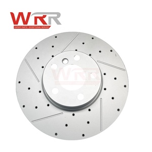 34116771985 WRR Brand <b>Brake</b> <b>Disc</b> for E70 E71 X5 X6 Auto Braking System Durable Front Vented Steel Rotor Pad Component 1 Year - Product Image 2