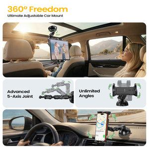 Nuovo Supporto per <span class=keywords><strong>Auto</strong></span> con <span class=keywords><strong>Ventosa</strong></span>, Tubo Estensibile Pieghevole, Impermeabile, per Tablet e Telefono, per Camion e Autobus - Product Image 3