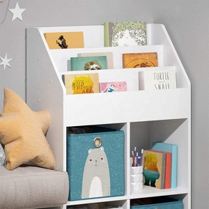 Librería Moderna para Juguetes de Niños, Mueble de <span class=keywords><strong>Madera</strong></span> para Sala de Estar - Product Image 4