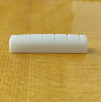Buffalo Bone Set for Acoustic Guitar Nut and Saddle Premium Musical Instrument Accessories
