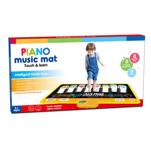 แผ่นรองเล่นเปียโนไฟฟ้าสำหรับเด็กเล็ก ของเล่นเครื่องดนตรีเปียโนดนตรีสำหรับเด็ก - Product Image 6