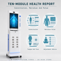 Terminal de diagnostic en libre-service TCM, Kiosque AI Doctor, Analyseur de diagnostic de santé corporelle pour la prévention des maladies