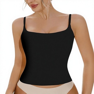 OEM Custom Made Women's Summer Knitted Cotton Spandex Strapless Crop <b>Tank</b> <b>Top</b> Breathable Eco-Friendly Casual Solid 120g - Product Image 6