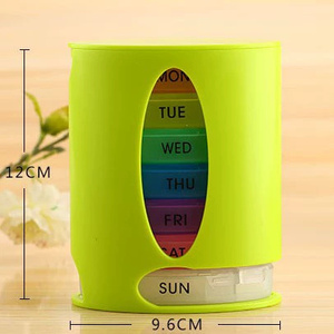 Boîte de rangement pour pilules en PP de haute qualité avec 28 compartiments, boîte de rangement pour 7 jours, vente en gros - Product Image 1