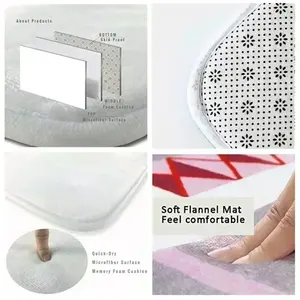 Abstrait Fleur Art Persan Style Tapis pour Salon Chambre Canapé Table Basse Antidérapant Tapis De Sol Cuisine Tapetes De Sala - Product Image 5