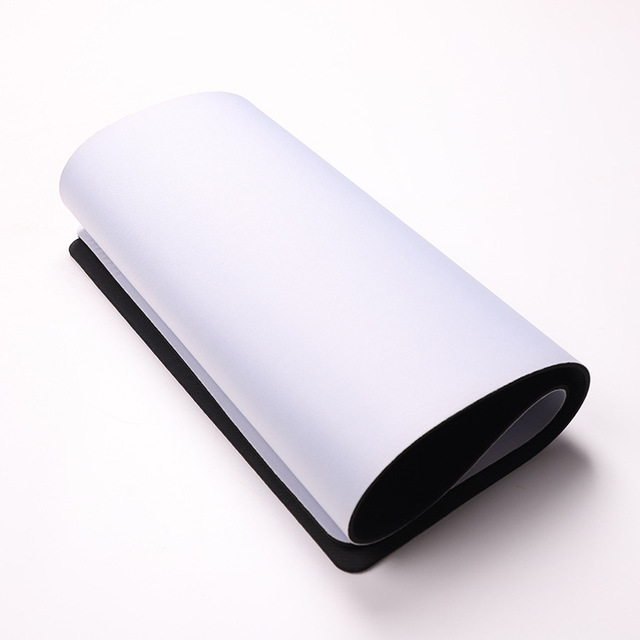 Factory Wholesale XXL Mouse Pad Customized Extra Large White Mouse Mat Gaming Fabric Material Sublimation Printing Desk Use