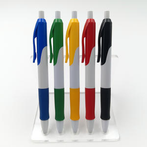 Cadeaux promotionnels personnalisés, stylos publicitaires en plastique à mécanisme rotatif, stylos à bille blancs vierges pour sublimation - Product Image 4