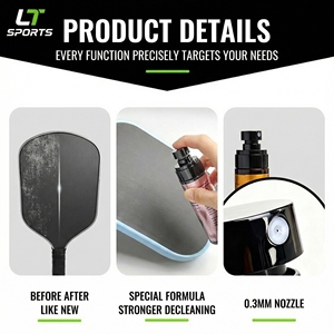 Nettoyant pour raquettes de pickleball – Formule écologique, élimination puissante des taches, brume fine – Étiquetage personnalisable – Vente chaude transfrontalière - Product Image 3