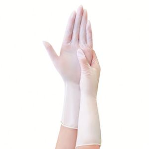 Gants en vinyle jetables industriels noirs, rouges, bleus, sans poudre, personnalisés - Product Image 4