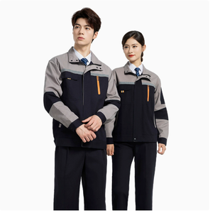 Tuta <span class=keywords><strong>da</strong></span> <span class=keywords><strong>Lavoro</strong></span> Industriale Personalizzabile con Logo per Uomo <span class=keywords><strong>e</strong></span> Donna, Traspirante in Poliestere <span class=keywords><strong>e</strong></span> Cotone - Product Image 1