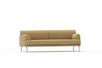 Canapé en tissu et cuir de luxe moderne pour hôtel de bureau, canapé modulaire nordique pour réception, ensemble de canapés pour appartement, mobilier de bureau