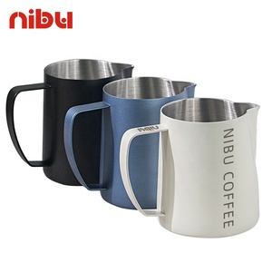 เหยือกสแตนเลส NIBU สำหรับทำฟองนม คาปูชิโน ลาเต้ เครื่องทำฟองนม - Product Image 2