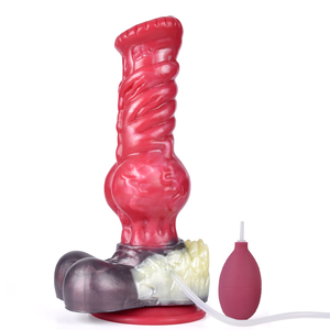 El consolador de silicona YOCY Beast Series Wolverine que emite líquido, trae el placer de la lujuria lupina a los juguetes sexuales para adultos. - Product Image 1