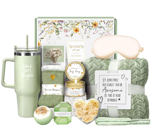 Canasta <span class=keywords><strong>de</strong></span> Regalo para el Día <span class=keywords><strong>de</strong></span> la Madre o Cumpleaños, Cuidado Personal para Mujeres, <span class=keywords><strong>Spa</strong></span> Relajante con Aroma a Vainilla, Vaso <span class=keywords><strong>de</strong></span> Acero Inoxidable <span class=keywords><strong>de</strong></span> 40 oz, Regalo <span class=keywords><strong>de</strong></span> Franela <span class=keywords><strong>de</strong></span> Lujo - Product Image 1