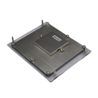 Clavier numérique USB filaire 16 touches en acier inoxydable, résistant aux vandales, étanche IP65, avec rétroéclairage LED pour usage industriel