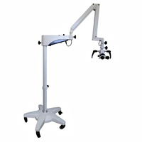 Support de microscope dentaire YSX102 pour chirurgie orale et maxillo-faciale, endodontie, traitement des canaux radiculaires, équipé d'une caméra en option