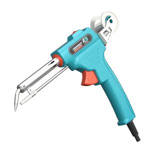 Pistolet à <span class=keywords><strong>souder</strong></span> portable 60W avec alimentation manuelle, <span class=keywords><strong>fer</strong></span> à <span class=keywords><strong>souder</strong></span> automatique à l'étain pour réparation électronique, PCB, bricolage, 110-240V - Product Image 2