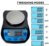 Balance de cuisine numérique multifonctionnelle SF400d, haute précision, 600g/0.01g, 3kg/0.1g, prend en charge plusieurs unités de mesure