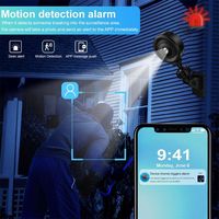 Kamera Mini W05 Deteksi Gerakan Nirkabel Keamanan Inframerah Kamera Penglihatan Malam