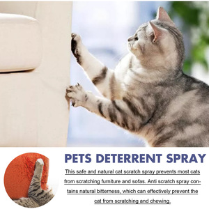 USMILEPET <span class=keywords><strong>Spray</strong></span> dissuasif pour chat de marque privée Extraits de plantes <span class=keywords><strong>Spray</strong></span> naturel sans rayures pour chats contre le marquage anti-rayures - Product Image 2