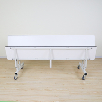 Ensemble de mobilier scolaire pliable en bois pour 6/8/12 places, banc et table d'école pour l'école