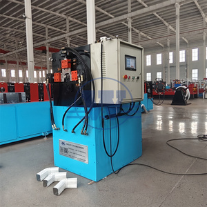 Customized Metal Rain Downspout Making Machine Water Pipe Bending Machine Water Gutter and Elbow Rolling Forming Machinery - Product Image 2