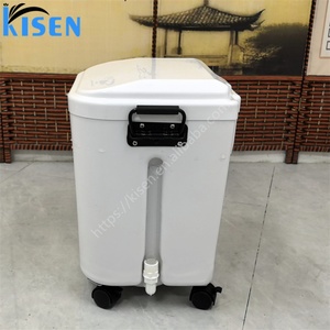Réservoir d'eau usée mobile KISEN – Pas besoin de raccorder la conduite d'eau pour le bac à shampoing portable, le lit de spa capillaire, le mobilier de salon - Product Image 2