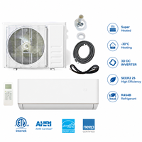 Unité de climatisation mini-split 24000 BTU, pompe à chaleur à inverter, SEER 20, contrôle WiFi, déshumidificateur, climatiseur silencieux pour salon