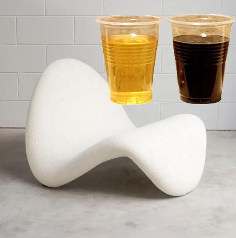 폴리우레탄 거품 혀 여가 의자 거실 라운지용 의자 화학 보조 대리인