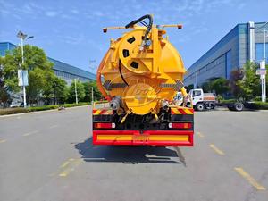 Durable Sinotruk 15000 Liter Sewer Jet Vacuum Truck Fecal Waste <b>Suction</b> Sludge Dredger Truck Chinese Factory Supply Cheap Price - Product Image 5