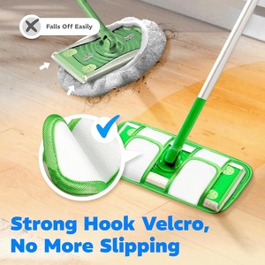 Panni in Microfibra Riutilizzabili Compatibili con <span class=keywords><strong>Swiffer</strong></span> Sweeper, Lavabili in Lavatrice, Ricambi per la Pulizia di Tutti i Tipi di Pavimento - Product Image 4