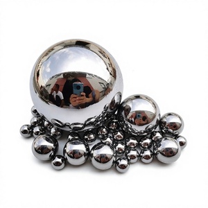 Bolas de Acero Inoxidable <span class=keywords><strong>G10</strong></span> <span class=keywords><strong>SUS440</strong></span> de Bajo Precio para Aplicaciones Petroleras, Antioxidantes y Pulimentadas - Product Image 1