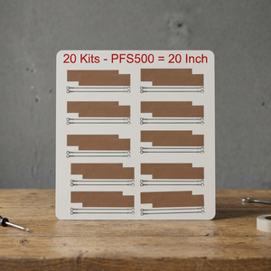 20 Elementos Calefactores de 3 mm + 20 Láminas de PTFI de Repuesto para Selladora de Impulso PFS-500/PFS-500C - Product Image 3
