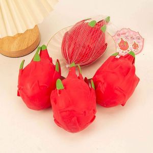 Juguete Blandito de Frutas y Verduras de Simulación al por Mayor con Bolsa de Red, Bola Antiestrés Realista de Comida para Niños - Product Image 6