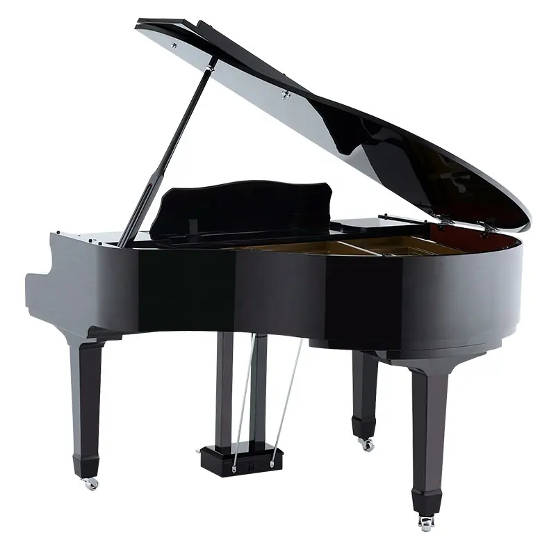 Spyker HD-W136 Mode 88 Toetsen Smart Digitale Grand Piano Elektrische Ebbenhout Polish