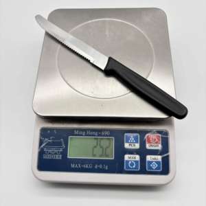 Cuchillo para carne profesional de acero inoxidable, cuchillo para parrilla. Juego de <span class=keywords><strong>Cuchillos</strong></span> para Cocina de Corte Preciso. Mango de Plástico PP - Product Image 3