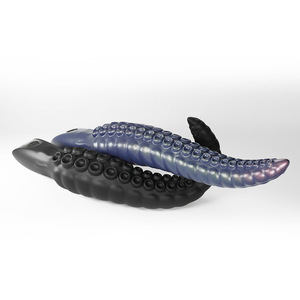 Vibrateur Ym Octopus Whip, tentacule d'octopus, ventouse, stimulation du clitoris, vibration, plug anal, perle de traction, masturbateur - Product Image 4