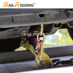 5/16 ''Giao thông vận tải chuỗi lớp 70 Tow Chain với 8'' giả mạo <span class=keywords><strong>J</strong></span> móc và TJ cụm móc lấy móc - Product Image 6