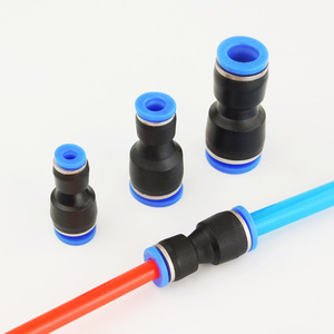 Raccord pneumatique rapide Doxu 8-6 10-8, adaptateur de tuyau d'air en plastique pour la connexion de composants pneumatiques - Product Image 3