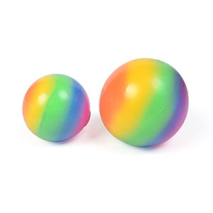 Gran oferta, Bola <span class=keywords><strong>de</strong></span> goma suave TPR <span class=keywords><strong>de</strong></span> alta calidad <span class=keywords><strong>de</strong></span> 7cm, bola antiestrés <span class=keywords><strong>de</strong></span> arcoíris, cambio <span class=keywords><strong>de</strong></span> Color, juguetes antiestrés, bola para apretar promocional - Product Image 4