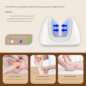 Masseur électrique multifonctionnel intelligent pour les mains, avec pression d'air multi-vitesses, pétrissage et fonction de chaleur pour usage domestique - Product Image 3