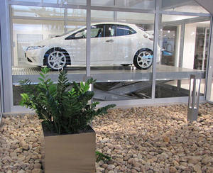 <span class=keywords><strong>Table</strong></span> élévatrice hydraulique de moto de machine électrique d'ascenseur de ciseaux de Portable 1m - Product Image 3