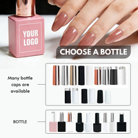 FZANEST blanc laiteux Nude Rose Gel Vernis À Ongles 36 Couleurs Jelly Sheer Gel Vernis Ensemble gel vernis à ongles gelée