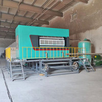 Mesin Pembuat Kotak Telur dan Karton dari Pulp Daur Ulang Kertas Limbah Otomatis, Kontrol PLC, Motor Gearbox, Pompa, Kualitas Tinggi