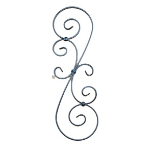 Pièces de rosettes en acier forgé décoratif pour clôture métallique, <span class=keywords><strong>grille</strong></span> de balcon et usage décoratif - Antirouille, écologique, vente en gros - Product Image 4