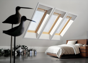 Puits de lumière manuel simple en alliage d'aluminium pour fenêtre suspendue verticale, toit, grenier, extérieur incliné, personnalisable, pour escalier - Product Image 2