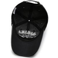 Gorra de béisbol con letras de tela lavada Vintage para hombre y mujer, sombrero para el sol de pico de pato desgastado, ala curva, moda Primavera otoño al aire libre