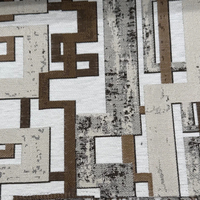 Tissu Jacquard Damassé en Polyester OEM ODM pour Ameublement et Revêtement Mural