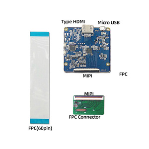 Écran LCD haute résolution 4K 2160*3840 de 5,5 pouces LS055D1SX05 avec technologie TFT pour console de jeu portable et carte de pilote 5,5 - Product Image 3